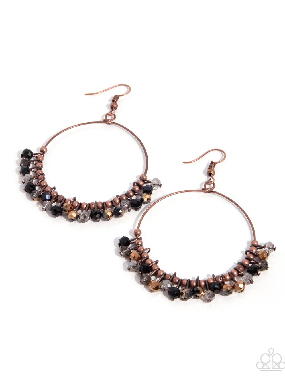 Paparazzi Celebratory Chassé - Copper Earrings